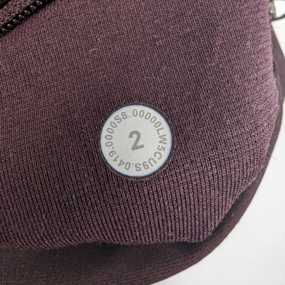 Lululemon In Focus Run Tight- Burgandy Wine - Picture 7 of 8